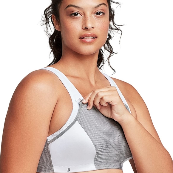 Glamorise Women's Double-Layer Custom-Control Sport Bra NWOT - Picture 2 of 8